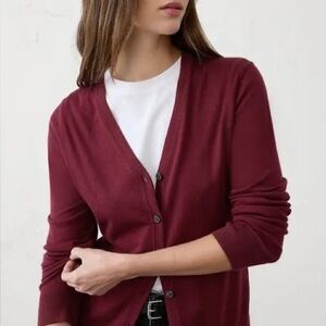 Banana Republic Forever V-Neck Cardigan Sweater. Sz. M